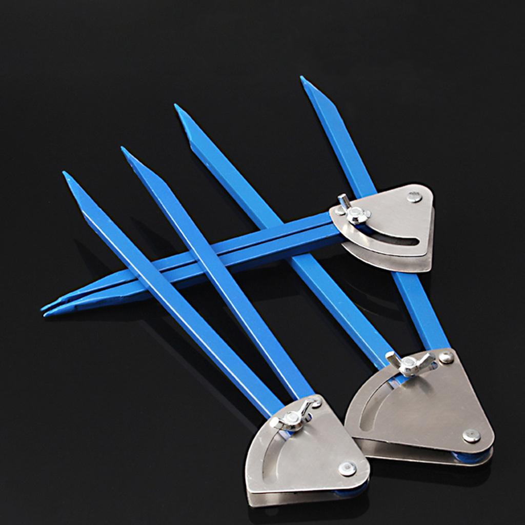 Screw-on Design Marking Gauge Alloy Steel Spring Compass Industrial Marking Gaug