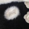 Unique Bone Hairpin Y2K Cute Hair Clip Plush Dog Bone Shape Hair Barrettes Fun Hair Clips Brooch Halloween Jewelry Gift