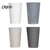 Large Capacity Planter for Tall Plants Round Flower Pot with Drainage Holes, 17 Inch Stone-Look Durable Weather Resistant Decorative Container