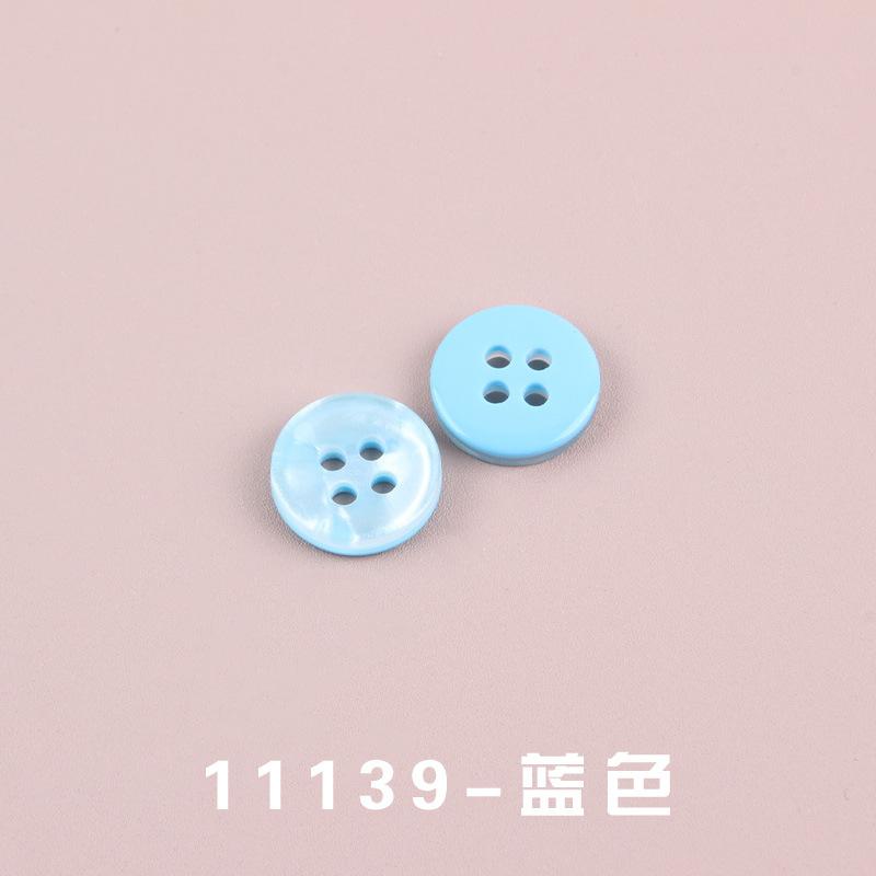 Four Eyes Resin Shirt Sweater Round Button Decorative Men's Open Cardigan Windbreaker Transparent Accory 100pc/lot
