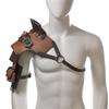 Vikinges Faux Leather Single Pauldron Shoulder Armour,Medieval Knight Shoulder Armour for LARP/Cosplay