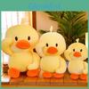 Cute Yellow Duck Plush Toy For Kids Playtime Fun With Soft Fiber Cotton Filling