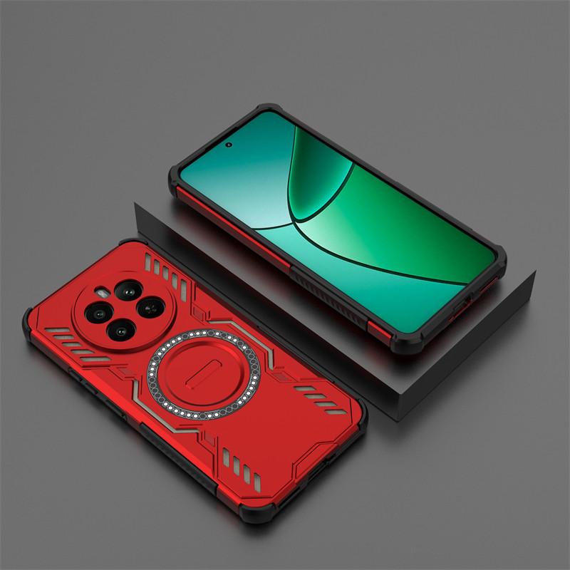 

For Realme 12 Plus Heat Dissipation Case Realme 12 Plus 5G Cover Shockproof Magsafe Wireless Charging Phone Case Realme 12 Plus Realme 12+