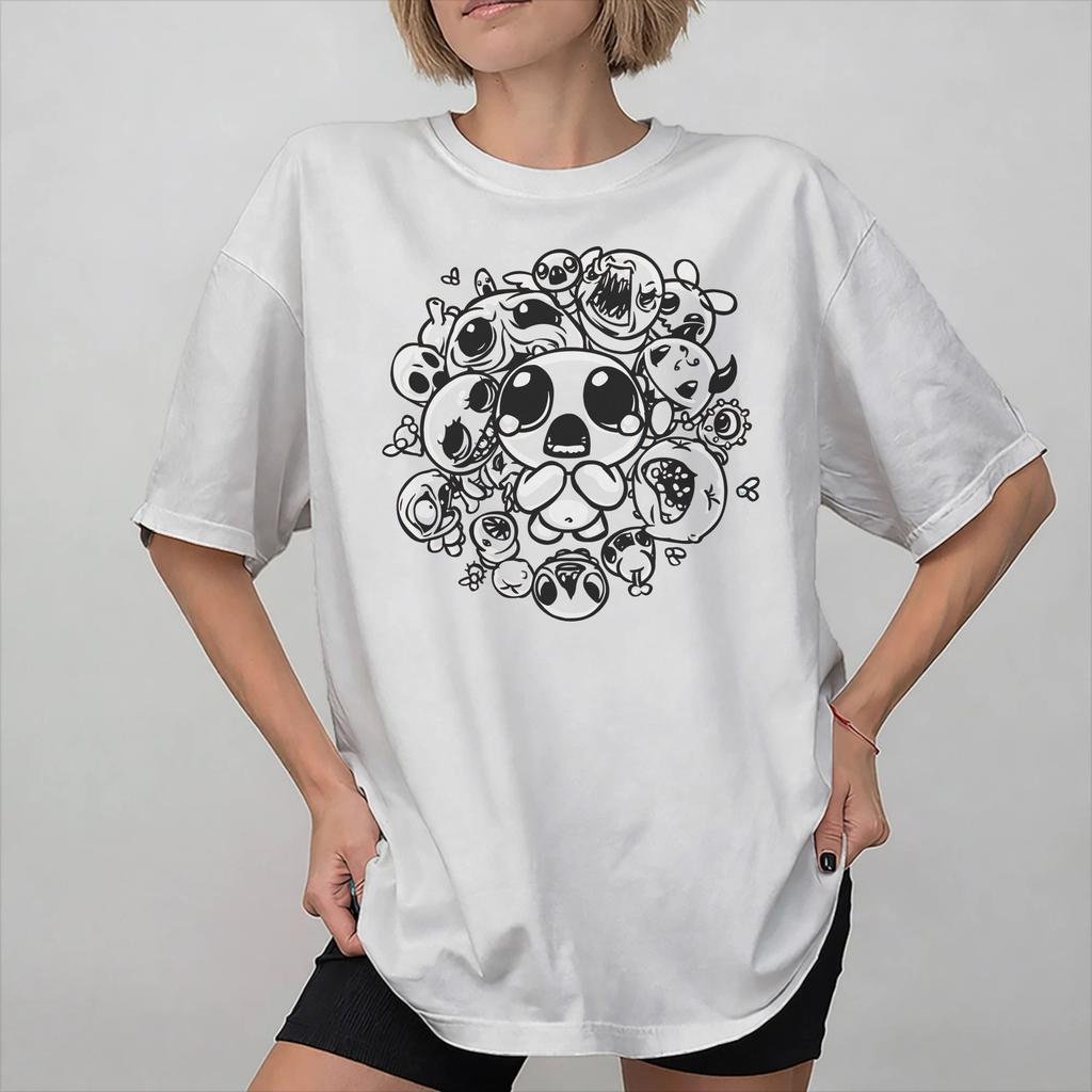 The Binding of Isaac Fashion T Shirts Unisex Women 100 Cotton Tee Shirt Clothing