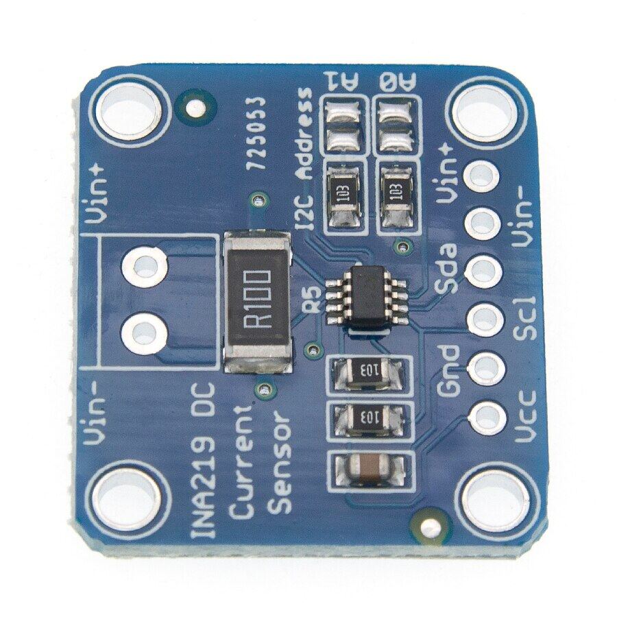 INA219 Bi-directional DC Current Power Supply Sensor Breakout Module DIY 3V-5V IIC I2C Power Monitoring Sensor Module