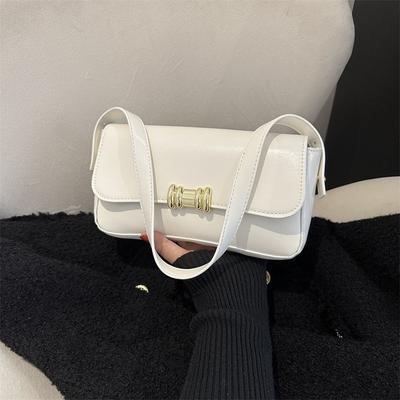 Französische Nische Textur Schultertasche 2025 Wintermode einfache Achseltasche Handtrage diagonal tragbar Damentasche