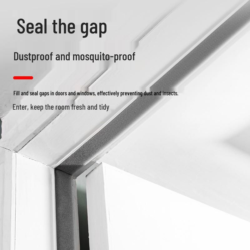 Sponge Windproof Door and Window Sealing Strip - Dustproof, Soundproof, Anti-Collision Rubber for Home Use