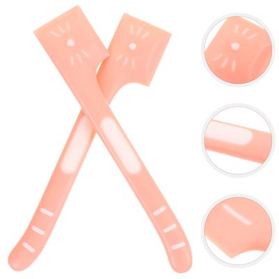 2Pcs Pet Food Can Spoon for Dogs and Cats Reusable Can Scraper Spoon Easy Open Lid Damage Tpr Material