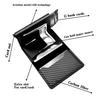 Men Pop-up Wallet RFID Blocking Card Holder Anti-Theft Slim Aluminum Alloy Wallet Pocket Wallet for Cash Credit Cards