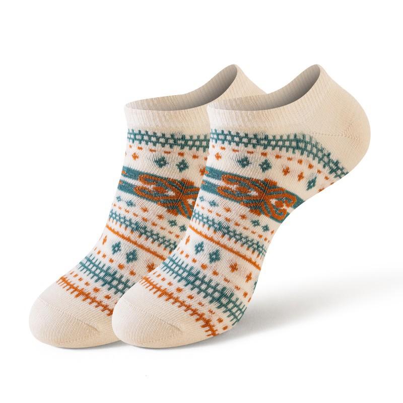 Female Spring and Summer Comfortable Breathable Family Wind Anti Friction Invisible Socks
