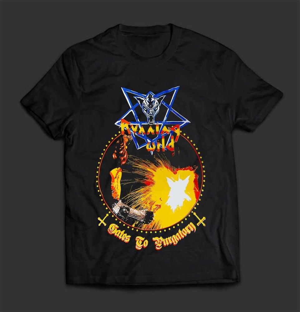 RUNNING WILD – Gates To Purgatory Shirt Unisex T-Shirt L