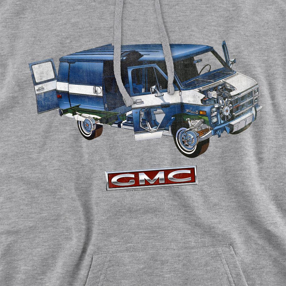 GMC Unisex Vuxen Van Huvtröja