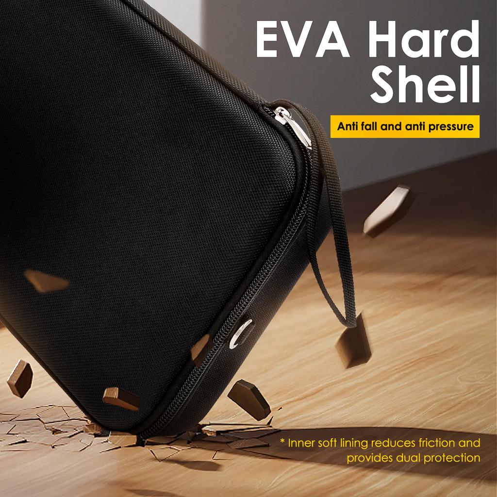 Travel Sunglasses Organizer Case Portable Zipper Sunglasses Protector Box Hard Shell Eyeglasses Storage Box Eyewear Accessories