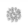 10-20 stuks/partij Roestvrij Staal Spacer Kralen Hanger Charms Sluitingen Oogjes Grote Gat Kralen Voor Sieraden Maken DIY Accessoires