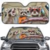 Hot Sale, Puppy Printing, Car Sunshade Logo Sun Block Car Sunshade Block