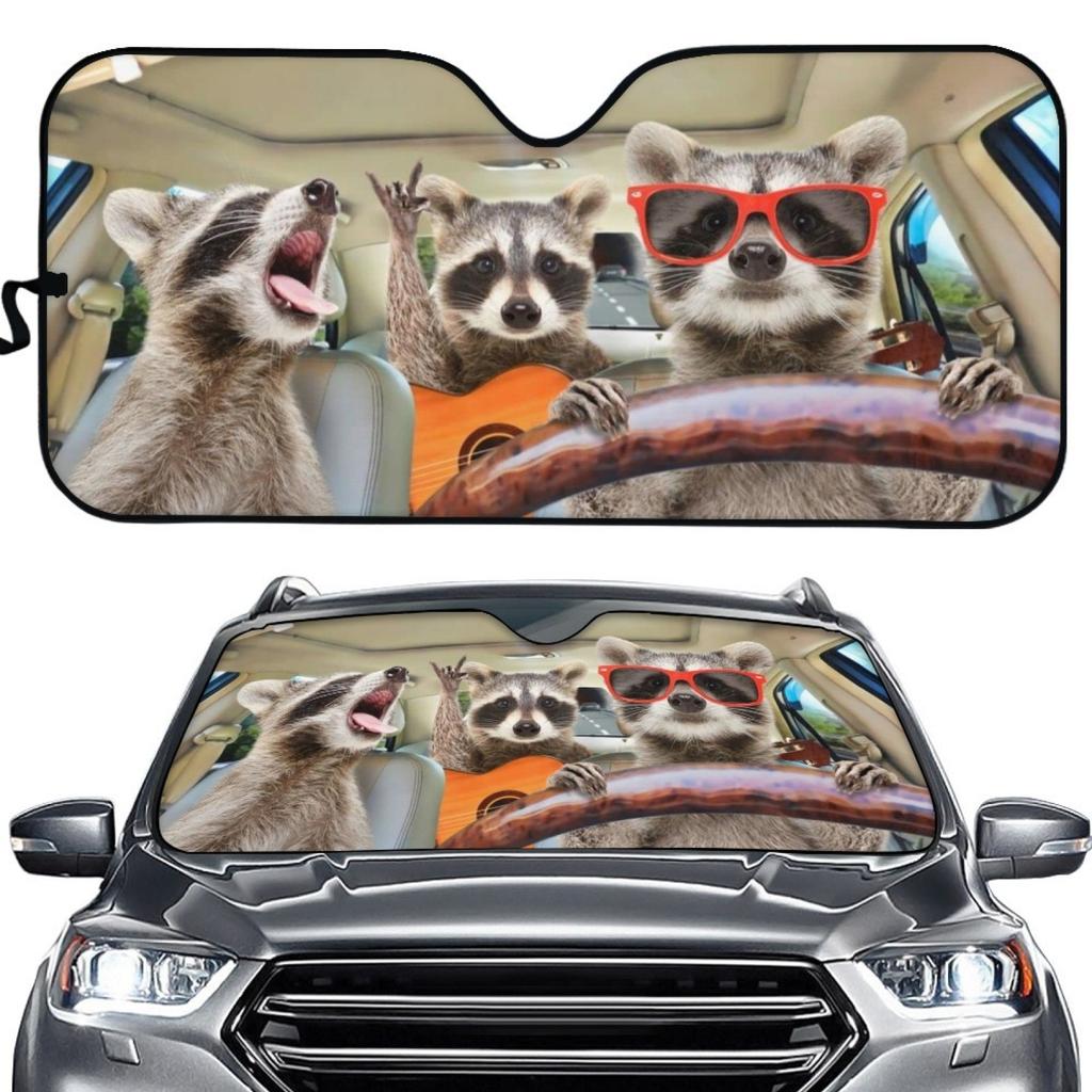 Hot Sale, Puppy Printing, Car Sunshade Logo Sun Block Car Sunshade Block