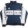 Herren Damen Retro Motorradjacke Baumwolle Gepolstert Winddicht Sportmantel Reiten Wandern Camping Outdoor