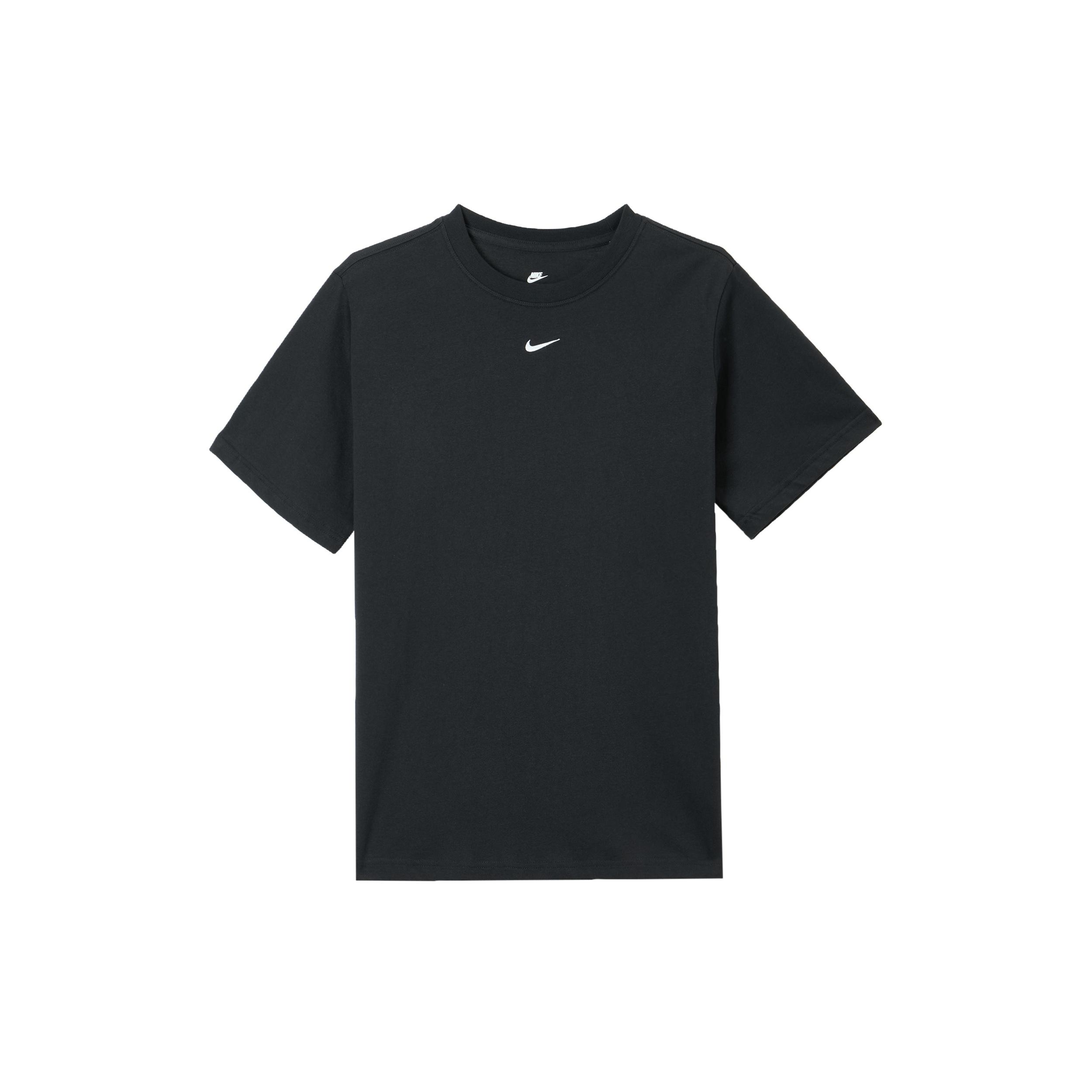 (WMNS) Nike Sportswear Small Swoosh T-shirt Asia Sizing  Black  Women s FD4150-010 L