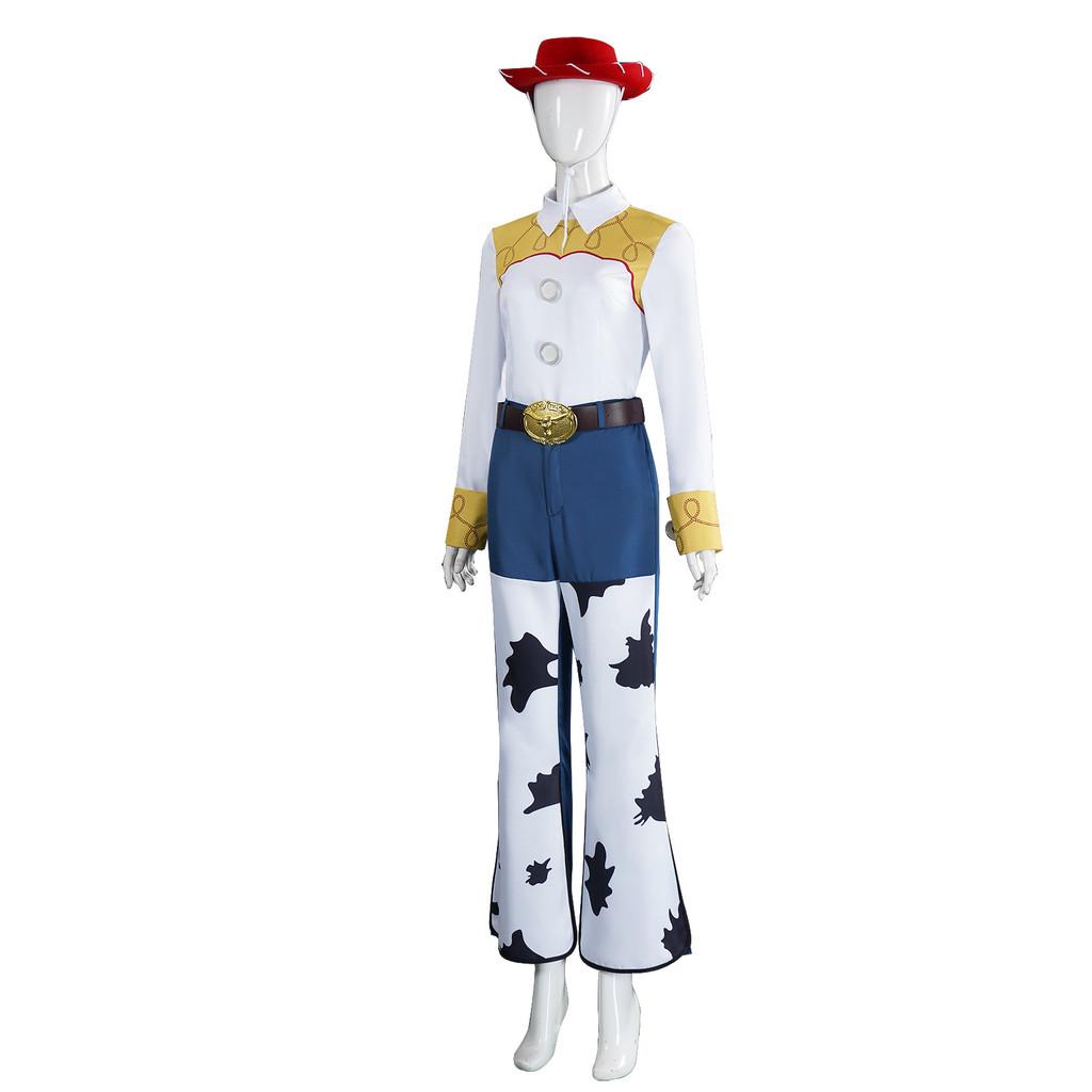 Toy Story Jessie Cosplay Costume With Polyester Fabric For Anime Role Play Enthusiasts