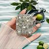 Custodia per auricolari tempestata di diamanti, custodia per auricolari con diamanti ad acqua con copertura protettiva per auricolari con diamanti, custodia protettiva adesiva con diamanti per Apple Airpods