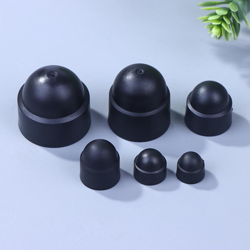 Neue 10 Stück M4 M5 M6 M8 M10 M12 Schraube Mutter Kuppel Schutzkappen Abdeckungen Freiliegende Sechskant Kunststoff Schraubenschutz Abdeckungen