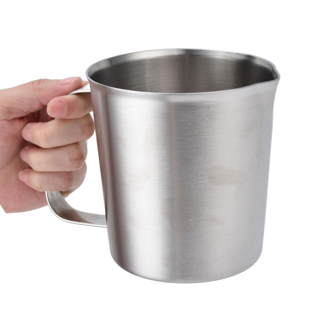 Heavy-Duty Milk Frothing Cup 304 Stainless Steel Stainless Steel Cup Coffee Cup  Baking And Cooking