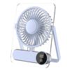 Portable USB Rechargeable Folding Fan - Compact Electric Fan for Home and Outdoor Use