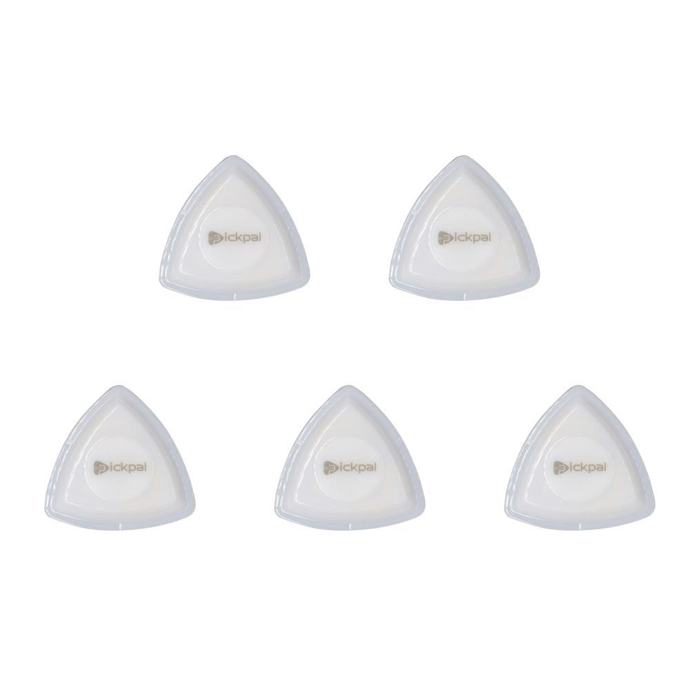 

5Pcs Glowing Guitar Picks with LED Light Touch Luminous Bass Plectrum (Green)