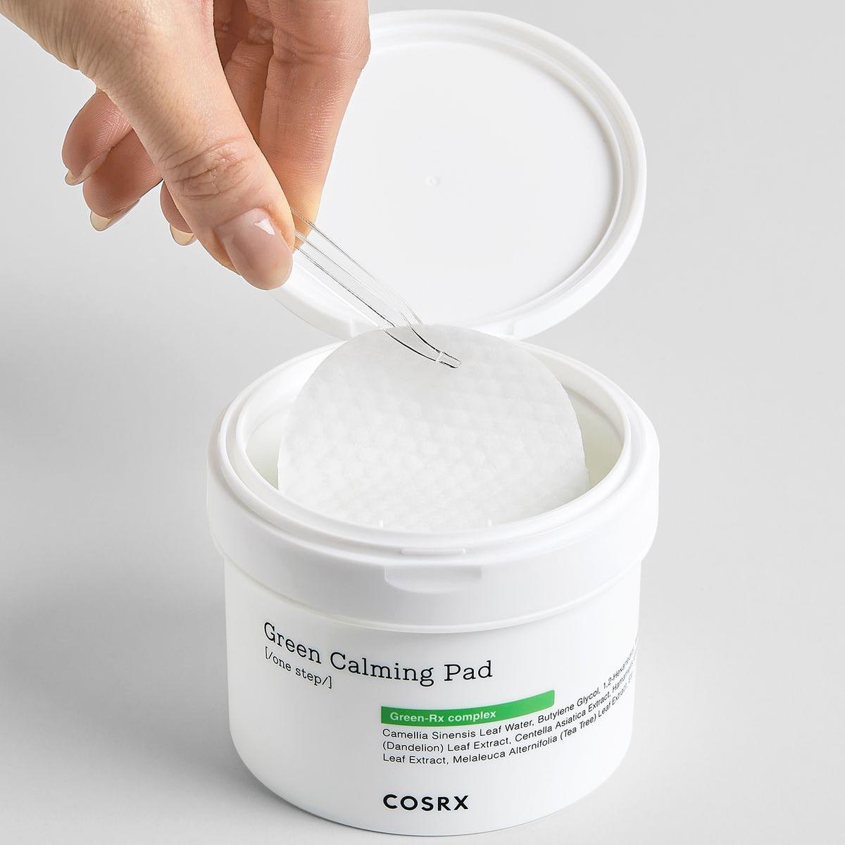 

COSRX One Step Green Успокаивающие подушечки 140 мл (70штук) 140ml X 1PCS