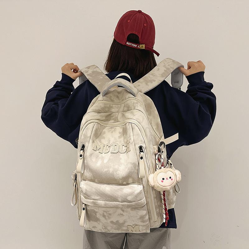 Japanese Trend Travel Simple High School Students Backpack Large Capacity Computer Travel Multi Layer Backpack