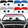 6 Culori Ochi Parbriz Încălzit Parasolar Fereastră Mașină Capac Parbriz Parasolar Vizor Solar Auto Huse Auto Protecție Solară Mașină