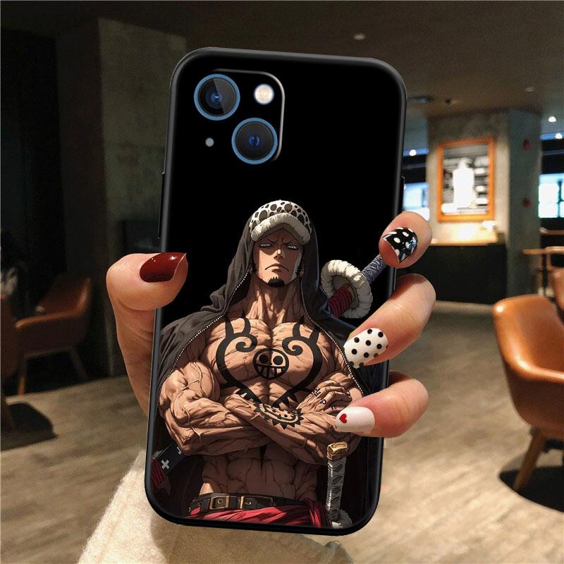 TR27 One Piece Law New High-End Shell Phone Case for Redmi Note 8 9 Pro Max 9S 9T 9C NFC 8T 8A 10A A4