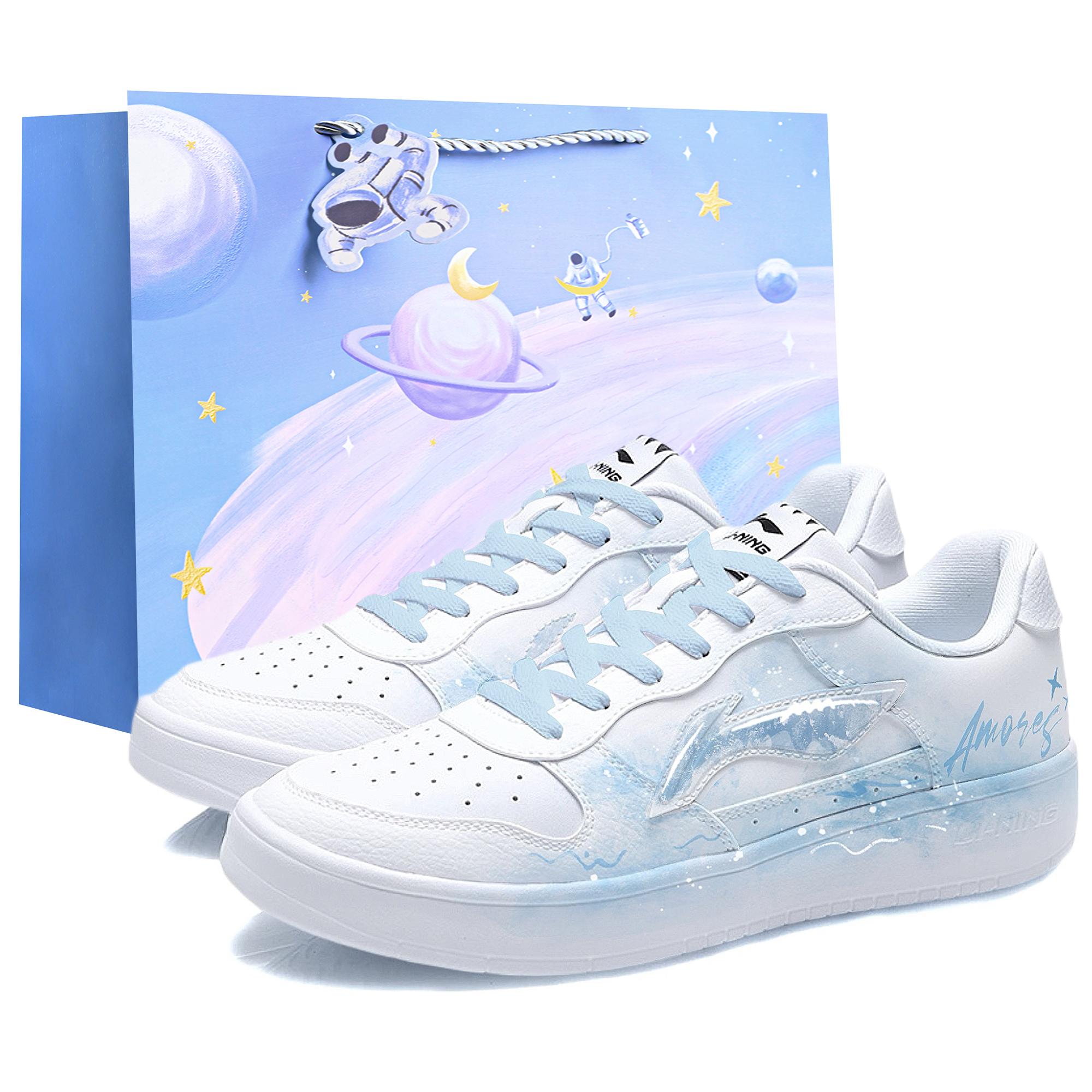 

Li Ning Плавающая лодка Синтетическая кожа Устойчивая к истиранию Амортизация Низкие кеды для скейтборда Мужские AGCS419-1 (Команда-1599-КОРОБКА) 45