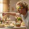 Easter Party Decoration Paper Glasses