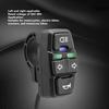 36V 48V Electric Bike Light Horn Switch IP54 Waterproof Control Switch for 22.2mm Handlebar Motorcycles Electric Bicycles Scooters