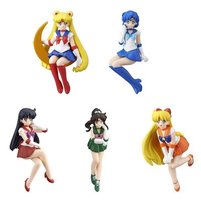 Pretty Guardian Sailor Moon Warriors Who Landed On the Desk All 5 Types Set