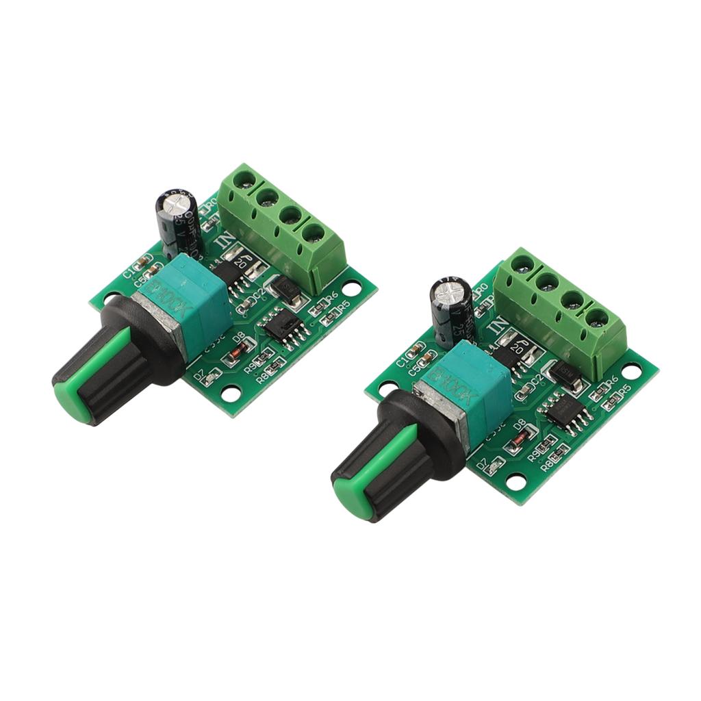 DC Motor Speed Regulator Adjustable Duty Cycle Wide Voltage Range 2PCS