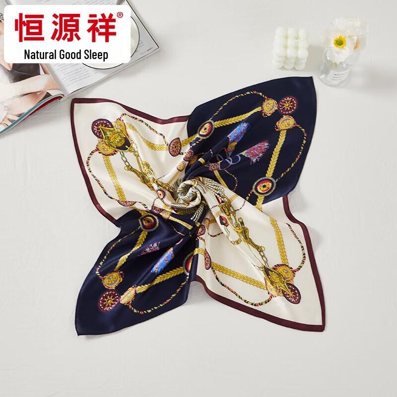 Hengyuanxiang Silk Road Silk Square Scarf
