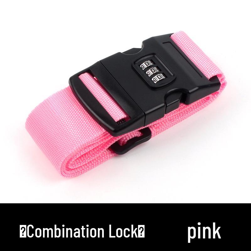 One-Word Password Luggage Strap: Secure Tie-Down & Reinforcement for Suitcases