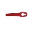 100pcs L83 12x7mm Gourd Shaped Lawn Mower Plastic Blade Garden Tools Lawn Mower Accessories Plastic Replacement Blades