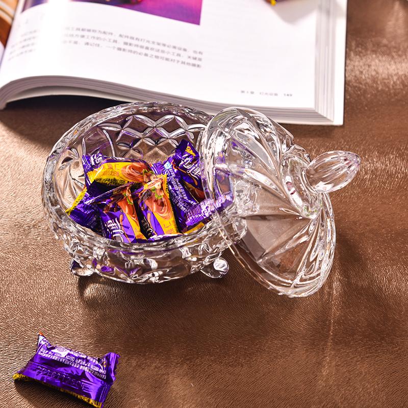 Transparent Butterfly Glass Storage Jar Jewelry Box with Lid Wedding Candy Gift Jar Candle Aromatherapy Bottle Cabinet Decor New