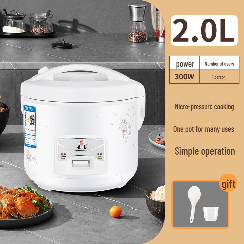 

Компактная интеллектуальная рисоварка для 1-2 человек, 3-4 литра, идеальный подарок