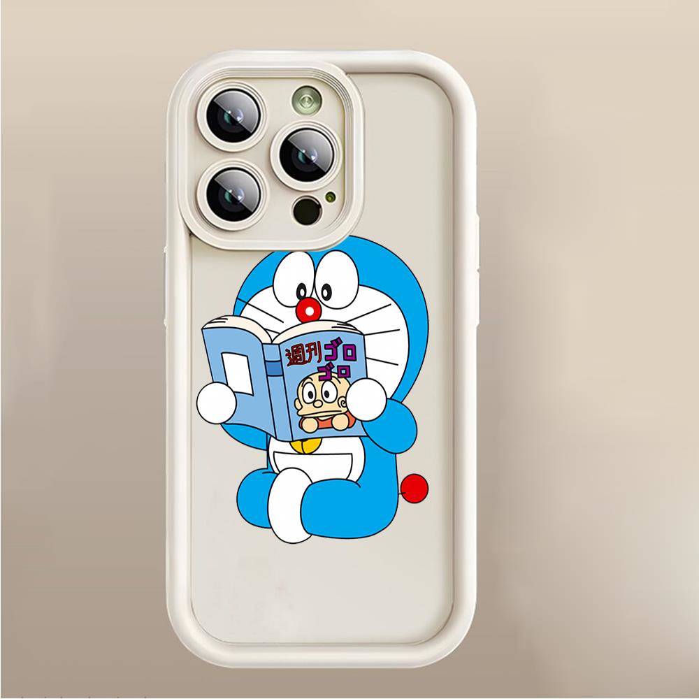 D-14 Doraemon  Case for iPhone 15 14 13 12 8 Plus Samsung S24 S23 Ultra A04S A05S Huawei P40 P50 P60 Nova 11 Pro Max OPPO A17K Reno 10