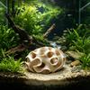 Small Fish Tank Ornament 3D Print Sphere Hollow Hideout Aquarium Shrimp Breeding Cave Aquatic Pet Shelter for Shrimp