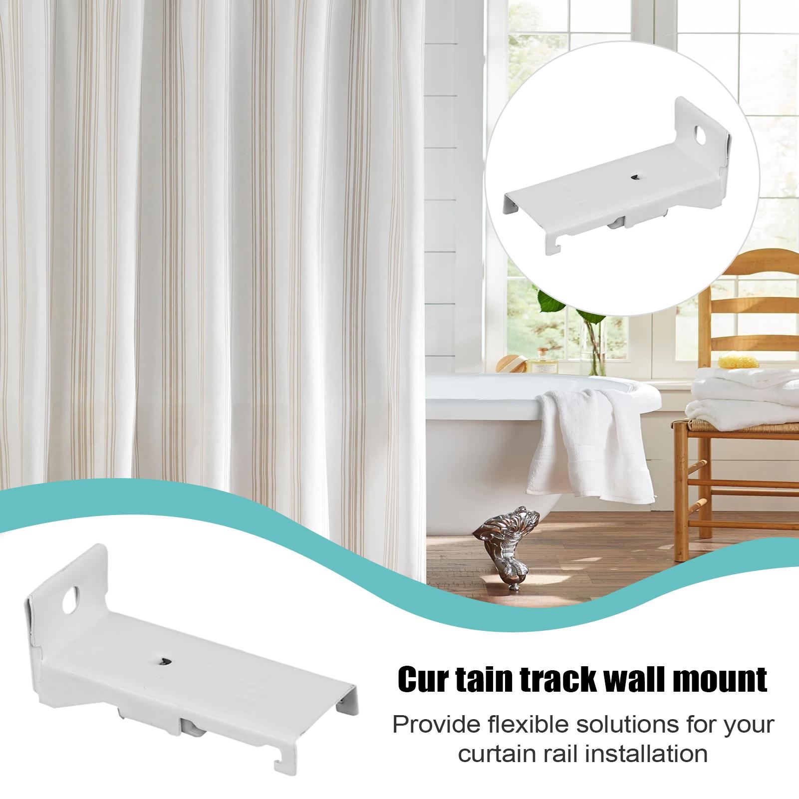 

Drapery Rod Mounting Brackets Wall Mount Brackets for Drapery Track 6 Piece Bendable Flexible Holder Hardware Set Support for China Mainland