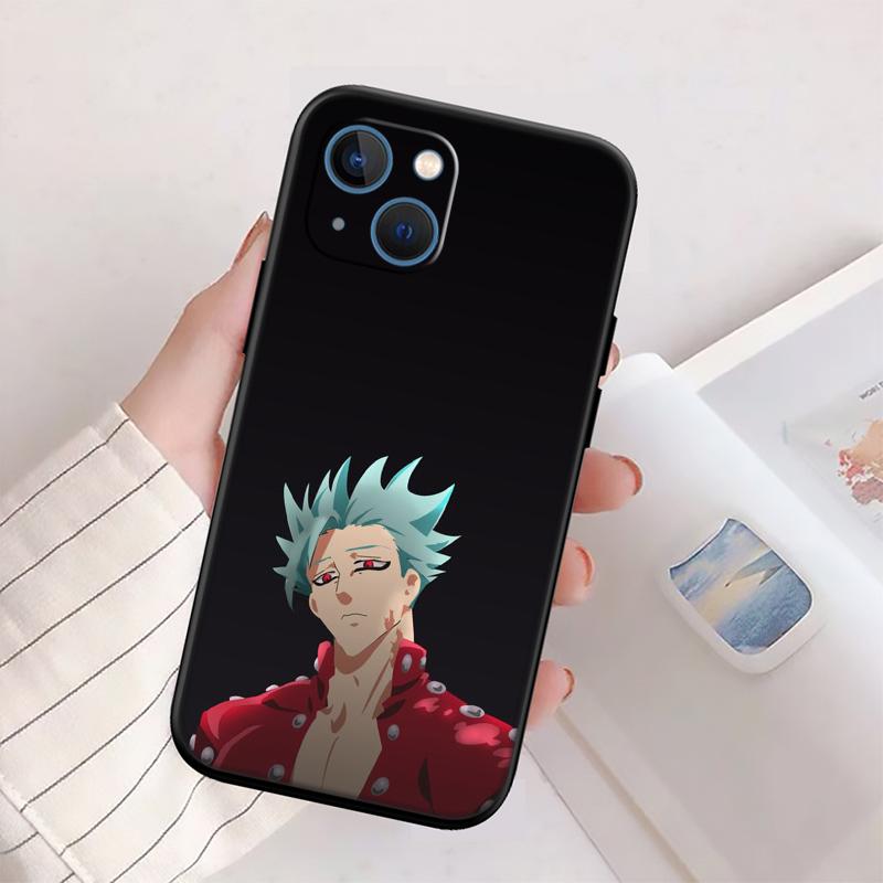 QE24 S-Seven D-Смертный Грех Новый Высококлассный Чехол-Ракушка для iPhone 16 15 14 13 12 Pro Max Plus Mini iPhone 16 Pro