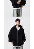 Unisex Heavyweight Hooded Sweatshirt – Spring/Autumn High-End Loose Fit Cardigan