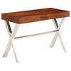 Day and Night - Day and Night Solid Acacia Wood Desk with Honey Finish 110x50x76 Cm