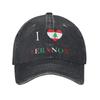 Lebanon Flag Heart Accessories Baseball Caps Unisex Casual  Caps Hat Adjustable Trucker Hats Snapback Cap