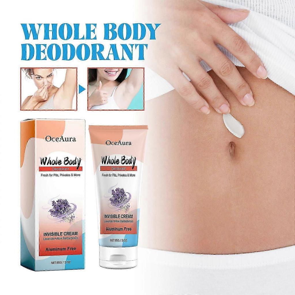 Whole Body Deodorant Whole Body Underarm Cleansing Body Odor Sweat Odor Non-greasy Fresh Fragrance Clean